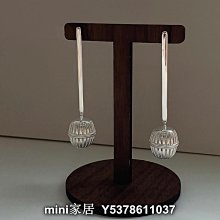 mini家居 空心形鏤空鍍白金耳環方圓臉天菜耳鉤直穿簡約冷淡風愛心耳圈百搭bw 歷史價格詳細信息