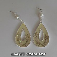 mini家居 大小圓球金屬耳釘高級感極簡設計耳環百搭氣質時尚s925日常通勤bw 歷史價格詳細信息