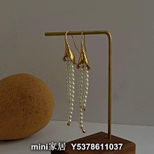 mini家居 南法度假出片好物耳釘手工編織毛線纏繞金屬小魚耳環耳夾bw 歷史價格詳細信息