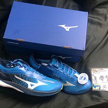 慶豐體育? 美津濃 Mizuno WAVE SKYRISE 寬楦 男款 慢跑鞋 J1GC202355 藍 白 粉 歷史價格詳細信息