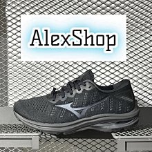 艾力克斯 MIZUNO WAVE RIDER 25 SW (4E寬楦) 男 J1GC210493 灰網布白藍慢跑鞋 X5 歷史價格詳細信息