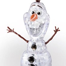 76265 3D立體塑膠透明水晶38片日本進口拼圖 迪士尼 雪奇緣2  Frozen 2 雪寶 歷史價格詳細信息