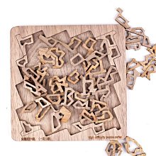 自虐木質成人十級超高難度puzzle拼圖宮燒腦玩具益智坑男朋友禮物 歷史價格詳細信息