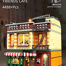 拼裝模型 積木街景建筑系列巴黎餐廳市政廳寵物店成年高難度拼裝模型#促銷 #現貨 歷史價格詳細信息