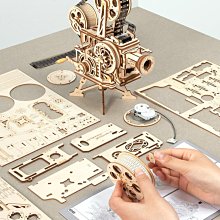 木質機械軌道滾珠模型兒童益智立體拼圖思維訓練手工拼裝玩具 歷史價格詳細信息