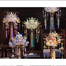 藝模小鳳冠盲盒手辦3d立體拼圖模型金屬拼裝精美玩具手工送女友禮 歷史價格詳細信息