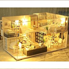 拼圖木質 木板模型3d立體拼圖兒童diy木制拼裝手工制作房子別墅花園木質#促銷 #現貨 歷史價格詳細信息