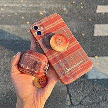 白嶼山茶 格紋Airpods保護套123代pro耳機殼軟殼硅膠原創復古簡約【Misaki精品】 歷史價格詳細信息