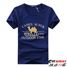 ＊ Catwalks 搖滾の貓 ＊ 韓版時尚款小蘑菇刺繡裝飾短袖襯衫 ( 深藍、酒紅、白色、黑色 ) S-XXL 歷史價格詳細信息