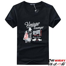 ＊ Catwalks 搖滾の貓 ＊ 韓版時尚款小蘑菇刺繡裝飾短袖襯衫 ( 深藍、酒紅、白色、黑色 ) S-XXL 歷史價格詳細信息