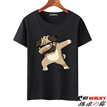 ＊ Catwalks 搖滾の貓 ＊ 韓版時尚款小蘑菇刺繡裝飾短袖襯衫 ( 深藍、酒紅、白色、黑色 ) S-XXL 歷史價格詳細信息