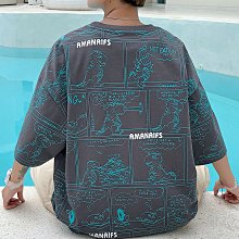 FINDSENSE X  潮男 時尚 百搭 半袖立體拼接純棉印花短袖T恤男  短袖 歷史價格詳細信息