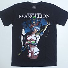 【Mr.17】EVA 新世紀福音戰士 初號機 碇真嗣 綾波零 日本動漫 漫畫卡通黑色T恤短袖T-SHIRT(KR083) 歷史價格詳細信息
