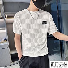 新款男裝夏裝男士短袖T恤男圓領印花寬鬆半袖大碼男半袖T恤衫男性衣服上衣T恤男裝休閒服裝-正正男裝 歷史價格詳細信息