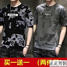 推薦短袖POLO男春夏港風潮牌百搭寬鬆體恤ins潮流韓版字母翻領上 V662 歷史價格詳細信息