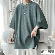 美式重磅潮流短袖男 2色M-3XL 夏季設計感 小眾t恤上衣 高級感潮牌 五分袖衣服 歷史價格詳細信息