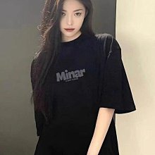 夏季重磅短袖t恤男寬松大碼純棉上衣美式潮流ins字母印花氣質體恤-正正男裝 歷史價格詳細信息