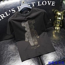 T恤男女 燙鑽暴力半熊 短袖 透氣棉打底衫 男生 女生 衣服 價格比較,價格查詢,歷史價格詳細信息