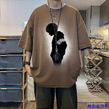 夏裝街頭風愛心熊短袖T恤  S-XL情侶可愛寬版OVERSIZE落肩T恤 歷史價格詳細信息