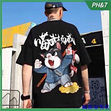 夏季國潮梅花刺繡短袖t恤男 2色M-3XL 潮牌寬鬆 情侶潮流 短袖學生男士上衣 歷史價格詳細信息