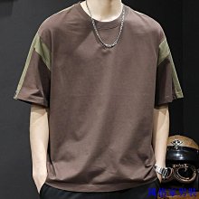上衣男 短袖T恤男 大尺碼上衣 夏季上衣 男生上衣 韓版上衣 潮牌時尚簡約寬鬆百搭短袖上衣 華夫格上衣 歷史價格詳細信息