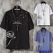 M-4XL 夏季短袖圓領印花T恤男 學生短袖t恤男 短袖t恤男新款T恤男士緊身圓領短袖潮牌印花短袖上衣【滿299元發貨】 歷史價格詳細信息