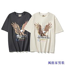 新款潮高街vtg德國戰車金屬樂隊復古火焰洗水做舊短袖男女火人T恤 歷史價格詳細信息