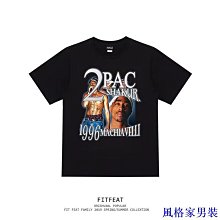 【短袖系列】美式嘻哈 致敬XXXTENTACION 復古純棉t 原創圓領短袖 人像印花 大學t 寬鬆百搭tee 短袖T恤 歷史價格詳細信息