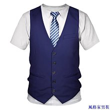 假燕尾服燕尾服領帶最新團隊棉運動健身加大碼男士 T 恤满599免運 歷史價格詳細信息