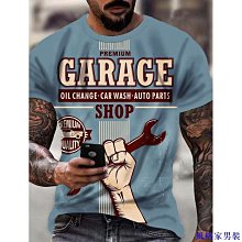 男士復古街頭t恤，3d野獸印花短袖上衣，休閒透氣運動衫，夏季獅子圖案t恤【滿299元發貨】 歷史價格詳細信息