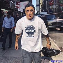 T恤 短袖 美式復古港風短袖t恤男女寬鬆ins國潮風韓版短袖情侶裝五分袖 歷史價格詳細信息