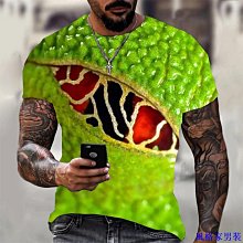 夏季時尚休閒 t 卹抽象風景 t 卹男士 3D 打印嘻哈原宿個性圓領短袖上衣【滿299元發貨】 歷史價格詳細信息