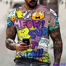 嘻哈搞怪夏季男士t恤可愛小毛驢3d打印時尚另類短袖百搭速乾襯衫【滿299元發貨】 歷史價格詳細信息