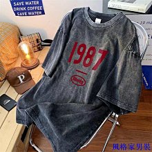 短袖男T恤街頭潮牌創意印花純棉hiphop嘻哈風寬鬆小眾圓領上衣 歷史價格詳細信息