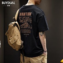 潮男短袖T恤 T恤男 潮流印花短袖T恤    韓版T恤男  百搭短袖時尚休閒in文藝修身男立領原宿流行新款純色T恤-正正男裝 歷史價格詳細信息