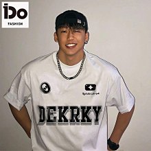 國潮夏季印花短袖t恤男女寬鬆情侶美式街頭復古休閒半袖體恤 歷史價格詳細信息