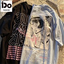 夏季情侶短袖T恤簡約bf日系街頭復古寬松雙色純棉短袖T恤潮牌百搭學生港風寬松上衣男體恤衫(LW195)-MINTS名仕男裝 歷史價格詳細信息