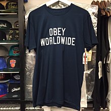 OBEY LOGO TEE 黑 灰 滑板 美式品牌 背後大LOGO 短TEE 經典款 男 DOT聚點 歷史價格詳細信息