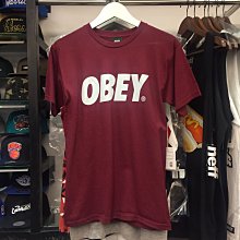OBEY LOGO TEE 黑 灰 滑板 美式品牌 背後大LOGO 短TEE 經典款 男 DOT聚點 歷史價格詳細信息