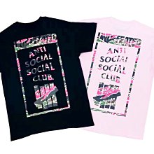ASSC Anti Social Social Club潮流花蝶寬松印花短袖男女情侶T恤-靚仔男裝 歷史價格詳細信息