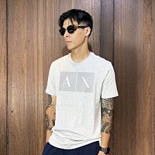 美國 Armani Exchange AIX 男款 短袖黑底銀字母T恤 size M 歷史價格詳細信息