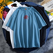 夏季男女文字印花感恩生命中有你的相伴短袖情侶裝連帽T恤半袖衫#皇運 歷史價格詳細信息