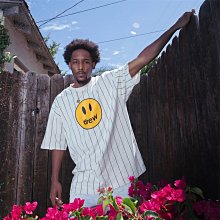 新品熱賣印花T恤 大尺碼T恤 塗鴉T恤 趣味塗鴉印花短袖T恤 男嘻哈寬鬆大尺碼5分短袖 歷史價格詳細信息