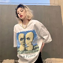 T恤 短袖 oversize爆款潮牌韓版衣服 重磅純棉短袖T恤女寬鬆上衣男 歷史價格詳細信息