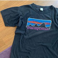 現貨-Patagonia 波浪涂鴉標志三色前后大型圖片修身版棉短袖休閑短袖簡約 歷史價格詳細信息