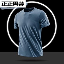 夏季速干t恤男裝戶外大碼冰絲短袖運動T恤 團體印制 短袖上衣男 男生T恤 短t 素t 運動健身 排汗衫 歷史價格詳細信息