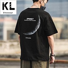 夏季潮牌短袖男日系原宿潮男T恤浮世繪爆爛娘印花上衣 歷史價格詳細信息