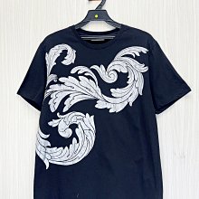 VERSACE凡賽斯黑色長袖上衣襯衫  長袖外套絨布紋 歐洲VERSACE專賣店購買 有雷標 歷史價格詳細信息