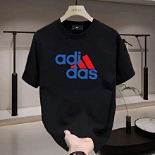 Adidas 阿迪達斯短袖T恤 夏季休閒T恤純棉短袖上衣圓領寬鬆T恤 男T恤 短袖運動T 女長版T恤半袖衫 字母印花T 吸濕排汗 透氣 歷史價格詳細信息