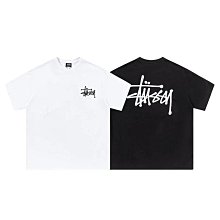 大東全球購~stussy 斯圖西 美式寬松版型經典logo字母印花短袖t恤男女同款 歷史價格詳細信息